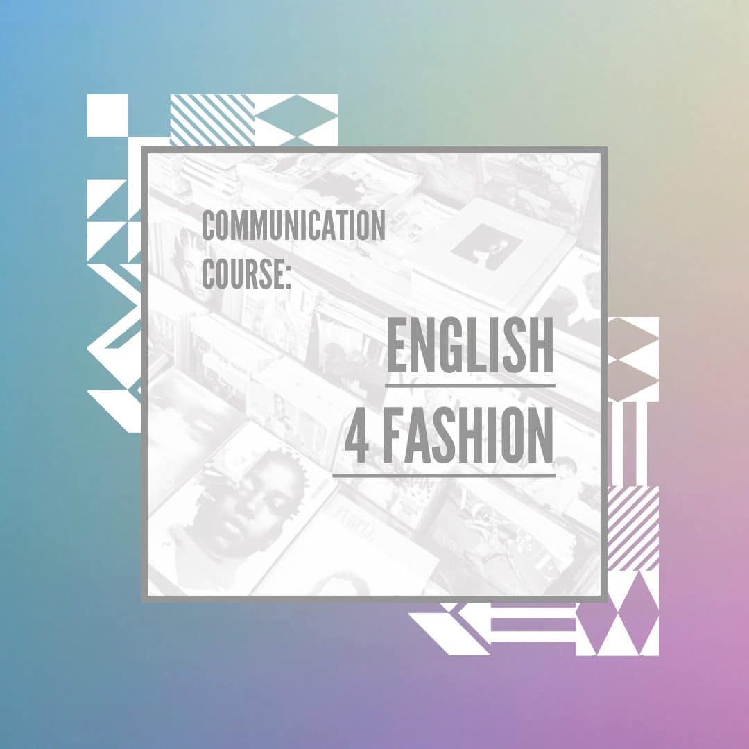 ENGLISH 4 FASHION